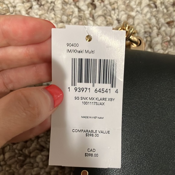 COACH Klare Crossbody In Signature Canvas With Rivets No. 90400 - Picture 12 of 17